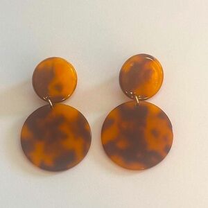 Baublebar Tortoise Shell Drop Earrings